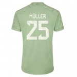 Günstige Fußballtrikots FC Bayern München Muller 25 3rd trikot 2023-24 Kurzarm